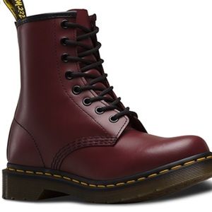 Maroon Doc Martens!!